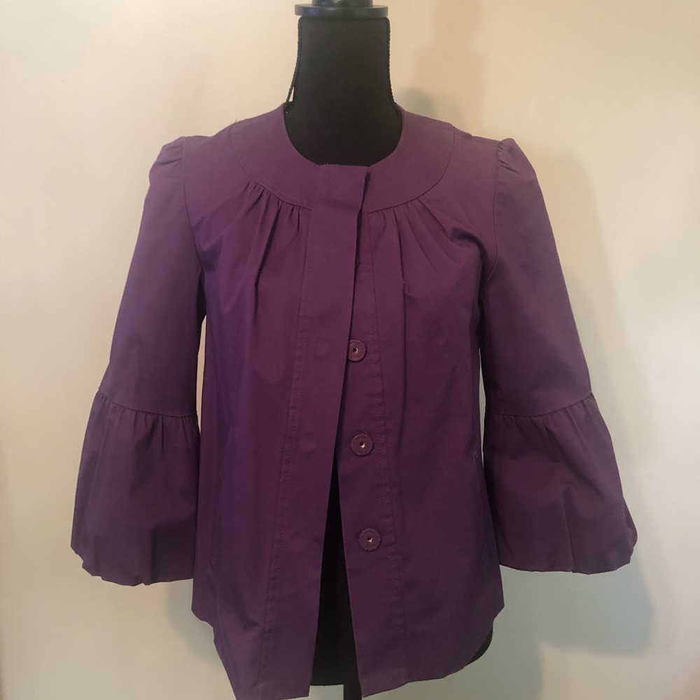 INC International Concepts Purple Jacket